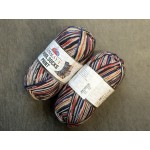 HIMALAYA wool socks PRINT- 75% Superwash Merino Wool, 25% Polyamide, 100 gr / 400m, Nr S-54-04